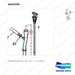 A403208 TRANSMISSION ASSY (4/4) - parts diagram, item 1 shown - genuine Doosan / Bobcat forklift part
