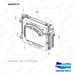 A403575 Radiator Assy - full parts diagram, item 1 marked - genuine Doosan / Bobcat forklift part
