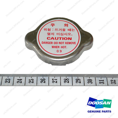 Cap ;radiator - Doosan Forklift Part A403658