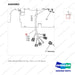 A404082 WIRE GROUP;HROC DF FCU - parts diagram, item 1 shown - genuine Doosan / Bobcat forklift part