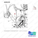 A404128 ARRANGEMENT,CHANGEOVER;SAFETY - parts diagram, item 3 shown - genuine Doosan / Bobcat forklift part