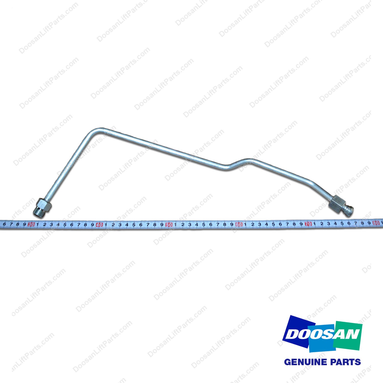 Pipe Assy;steer Unit,to,Ps,LH - Doosan Forklift Part A407111