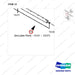 A408087 Cylinder Head & Bonnet Gp - parts diagram, item 13 shown - genuine Doosan / Bobcat forklift part