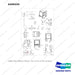 A409430 CABIN ASSY;MAIN,D TYPE,LP - full parts diagram, item 14-03 marked - genuine Doosan / Bobcat forklift part