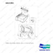 A411301 PANEL ASSY;PANEL GROUP - full parts diagram, item 1 marked - genuine Doosan / Bobcat forklift part