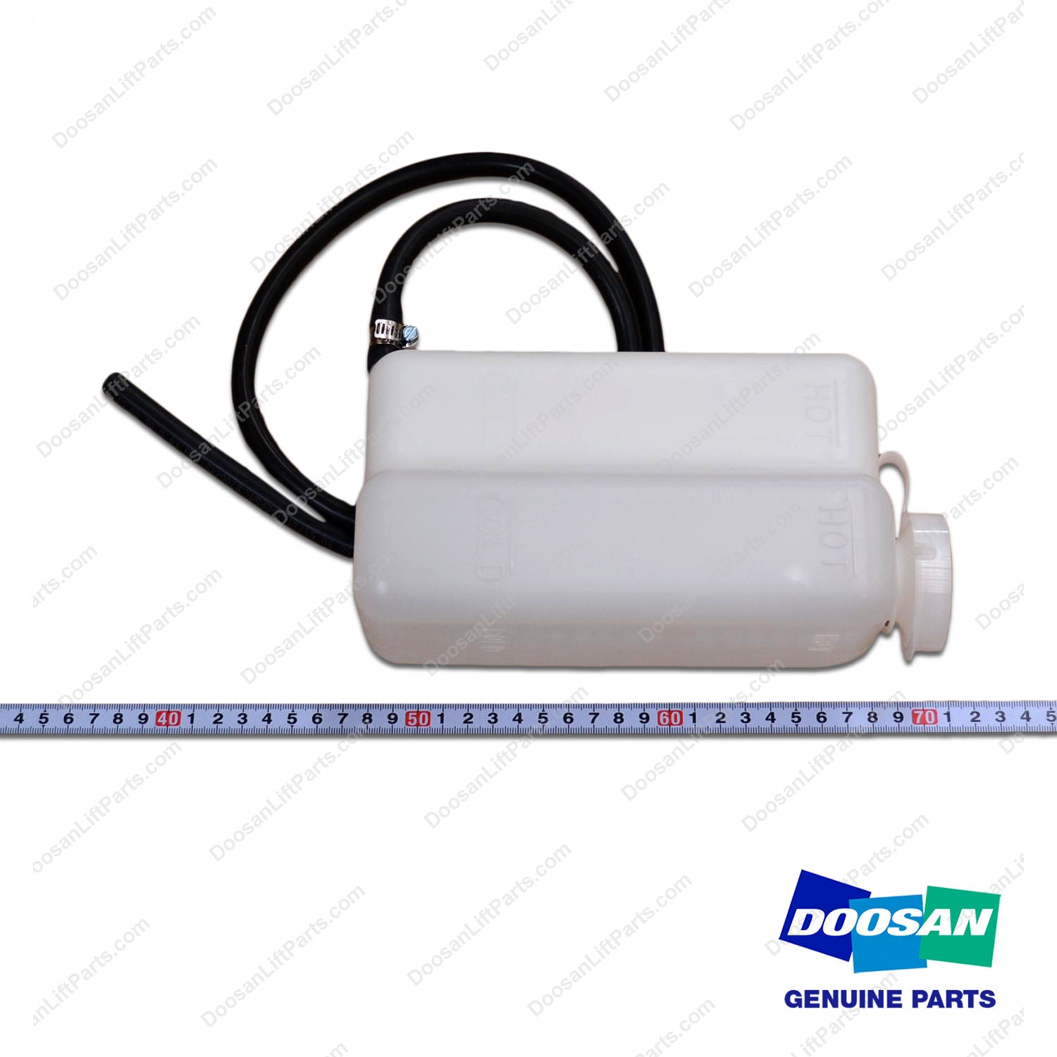 Reservoir Assy:tank + Hose+clamps - Doosan Forklift Part A411435