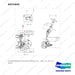 A411645 CHANGEOVER;AUTOSHIFT CONTROL,FCU - full parts diagram, item 2 marked - genuine Doosan / Bobcat forklift part