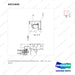 A411645 CHANGEOVER;AUTOSHIFT CONTROL,FCU - parts diagram, item 2 shown - genuine Doosan / Bobcat forklift part
