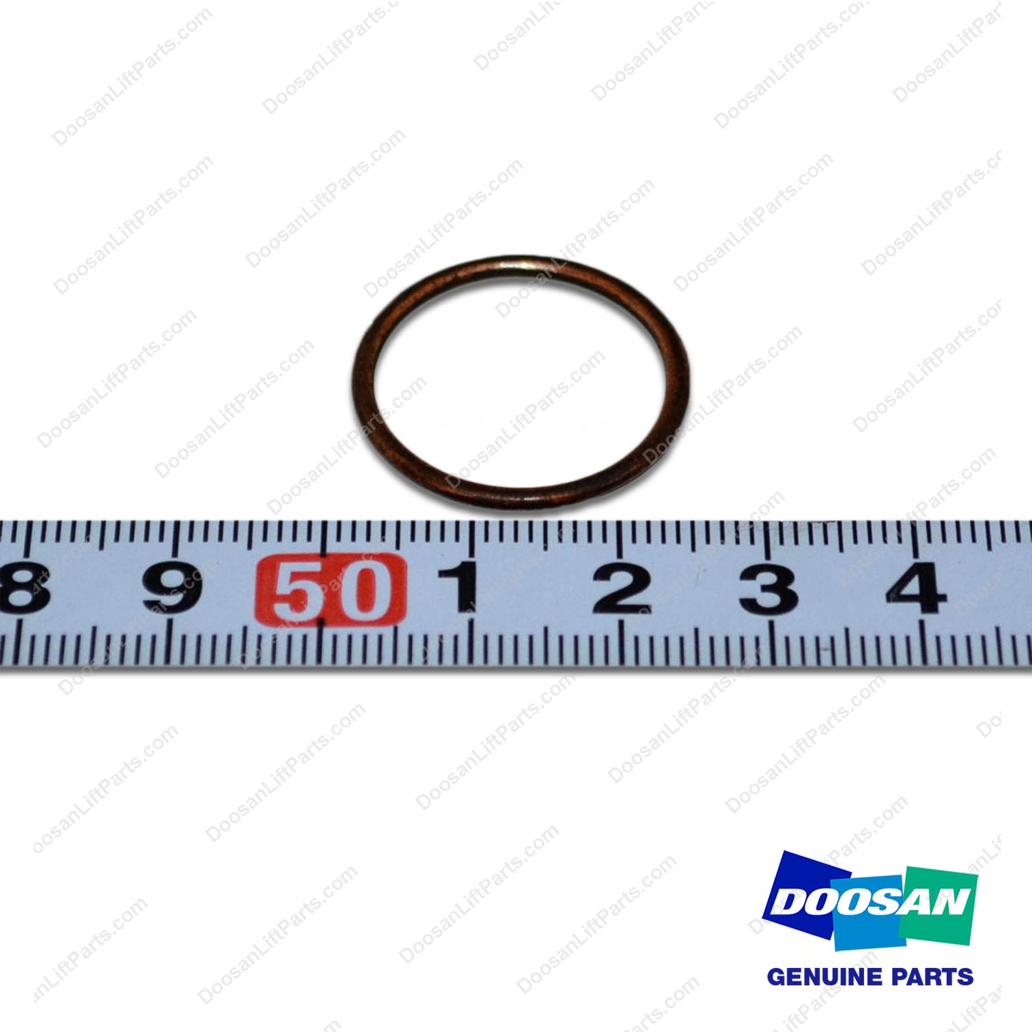 Gasket;bore Plug Oil Pressure Relief - Doosan Forklift Part A413581