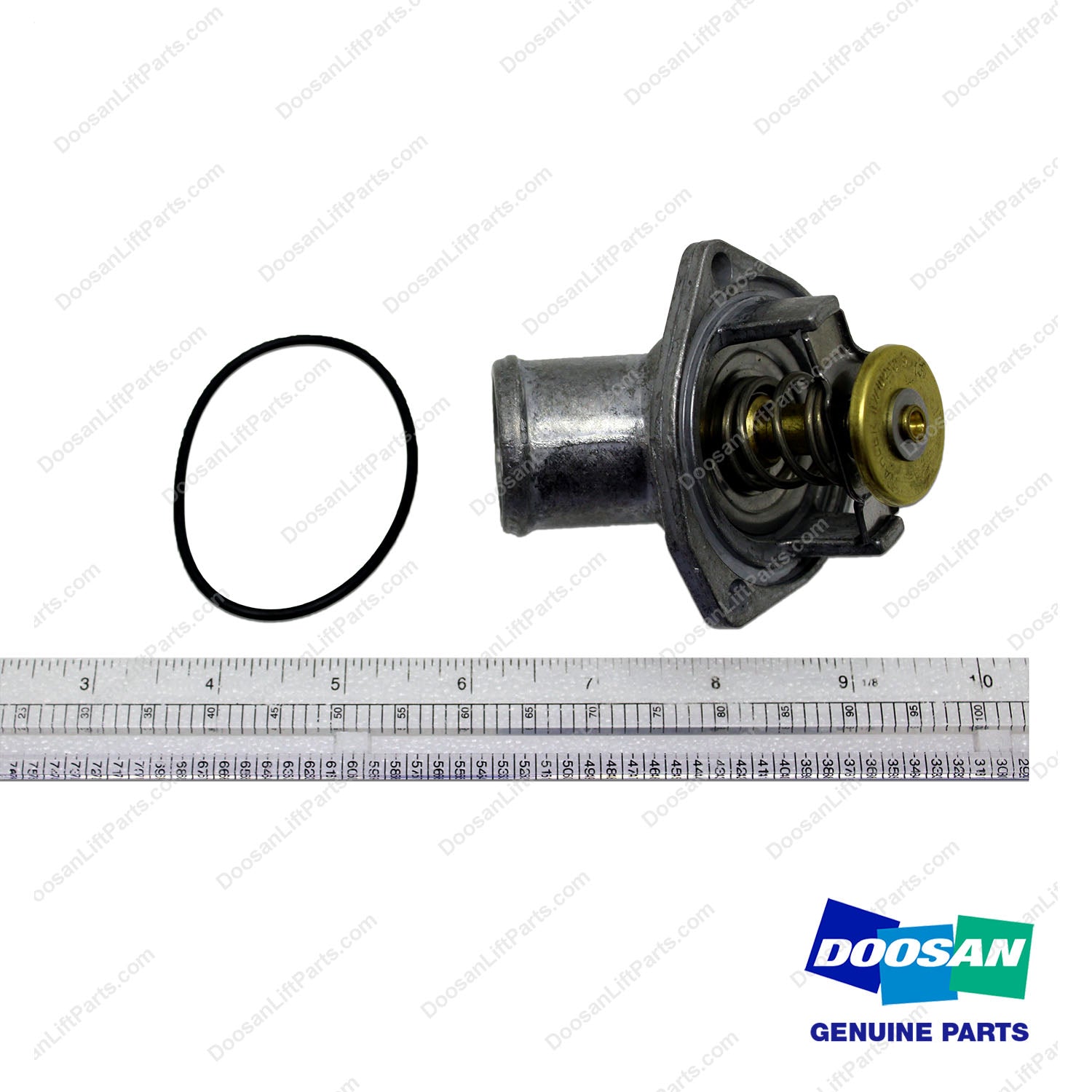 Thermo;engwater(Housing+themo+oring) - Doosan Forklift Part A413654