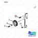 A413665 BELT,TIMING;GROUP - parts diagram, item 2 shown - genuine Doosan / Bobcat forklift part