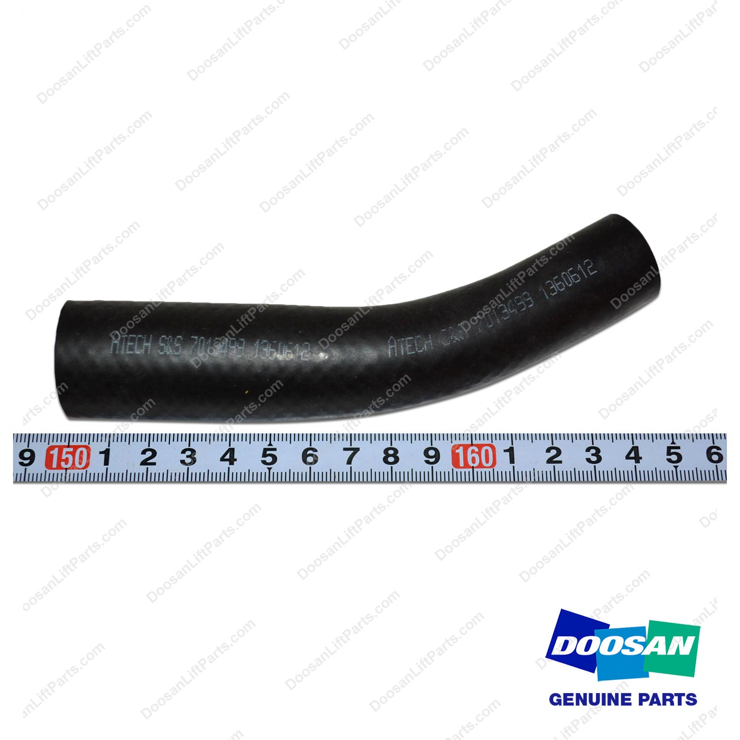 Hose;cooling - Doosan Forklift Part A413704