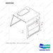 A432244 COVER ASSY;REAR - full parts diagram, item 2 marked - genuine Doosan / Bobcat forklift part