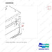 A432244 COVER ASSY;REAR - parts diagram, item 2 shown - genuine Doosan / Bobcat forklift part