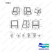 A432307 Full Cabin Ass'y - full parts diagram, item 8 marked - genuine Doosan / Bobcat forklift part