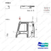 A432307 Full Cabin Ass'y - parts diagram, item 8 shown - genuine Doosan / Bobcat forklift part