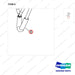 A433625 Hose Gp(G643E) - parts diagram, item 8 shown - genuine Doosan / Bobcat forklift part