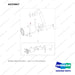 A433667 INTAKE GROUP;GC40S-5 - full parts diagram, item 1 marked - genuine Doosan / Bobcat forklift part