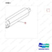 A433803 CHANGEOVER;CATALYTIC MUFFLER - parts diagram, item 1 shown - genuine Doosan / Bobcat forklift part