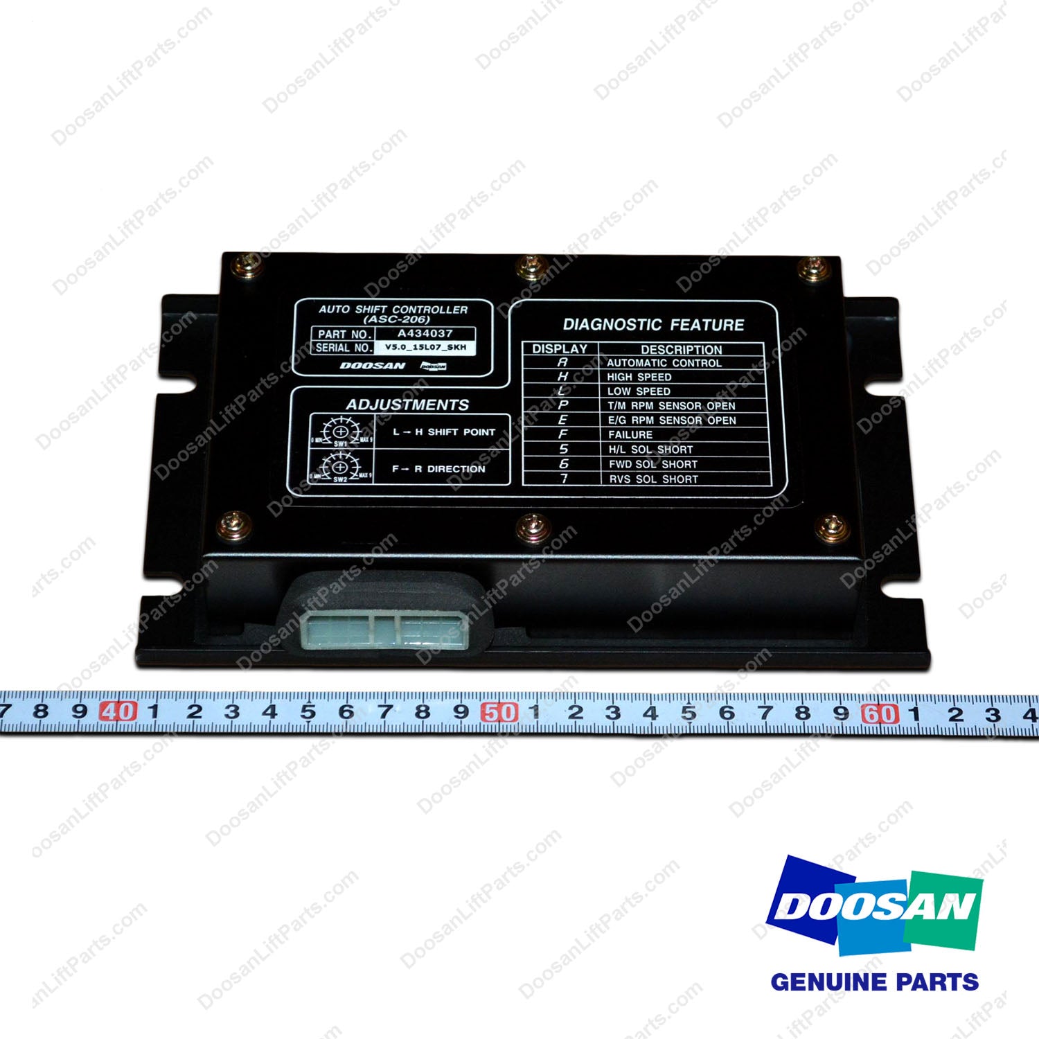 Controller Assy;auto Shift - Doosan Forklift Part A434037