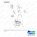 A434052 ARRANGEMENT,CHANGEOVER;UL DS TYPE - full parts diagram, item 14 marked - genuine Doosan / Bobcat forklift part