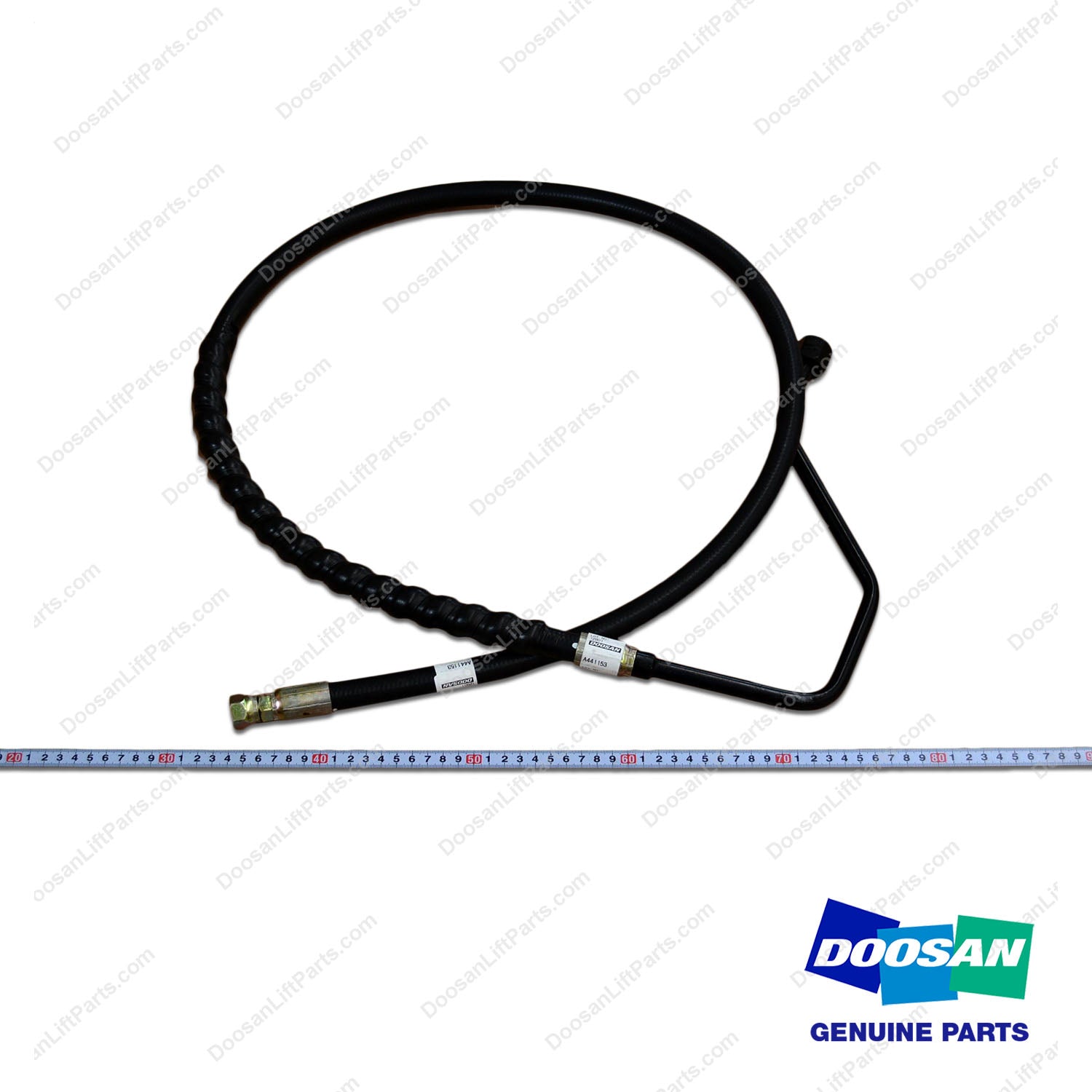 Tube Assy;left Hand,Steer Axle - Doosan Forklift Part A441153