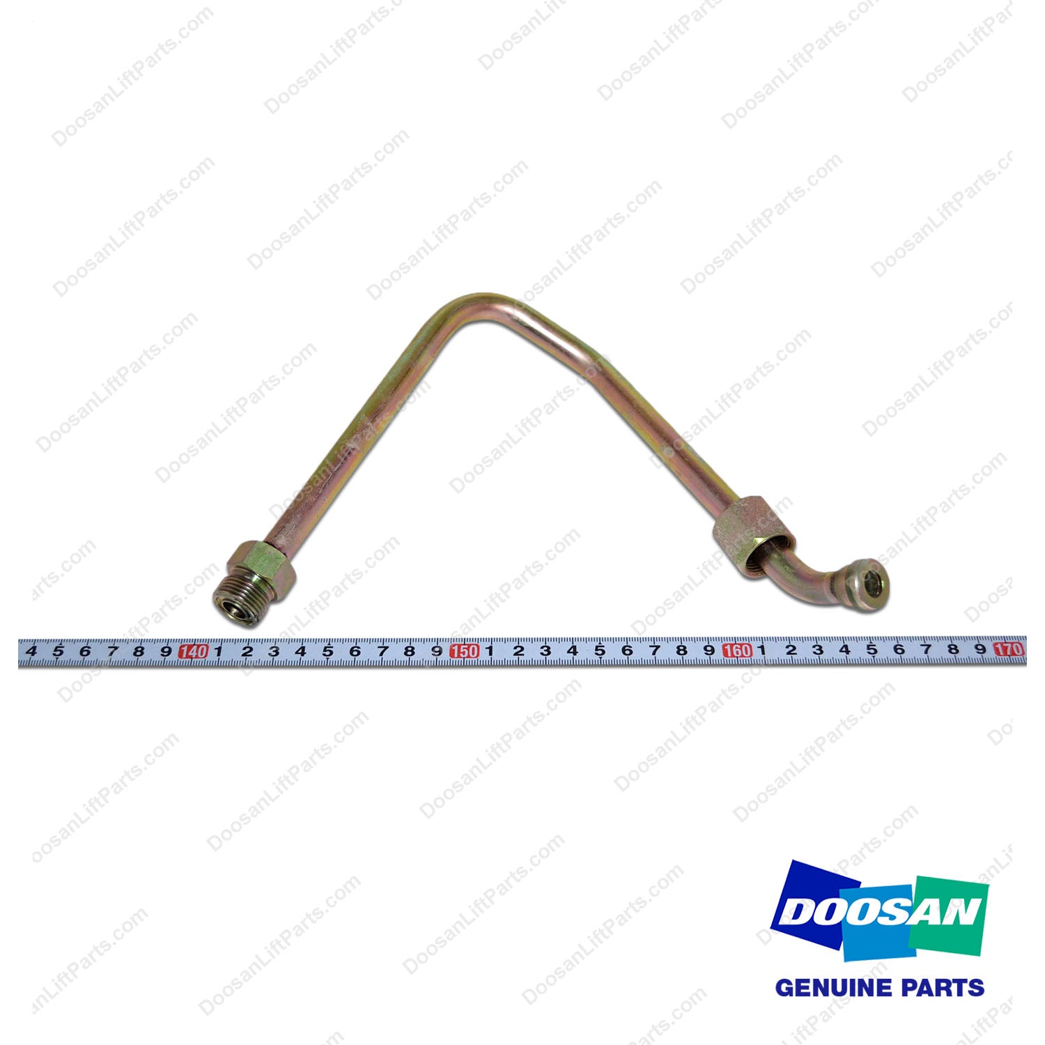 Tube Assy;rear-Right Hand,Tilt Cyl. - Doosan Forklift Part A441160