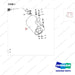 A443503 Muffler Gp - parts diagram, item 1 shown - genuine Doosan / Bobcat forklift part