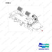 A451536 Monoped Gp - full parts diagram, item 2 marked - genuine Doosan / Bobcat forklift part