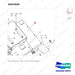 A452049 Floor Plate Gp - STD - parts diagram, item 5 shown - genuine Doosan / Bobcat forklift part