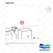 A452162 Lines Gp-Coolant-Engine & Transmission - parts diagram, item 40 shown - genuine Doosan / Bobcat forklift part