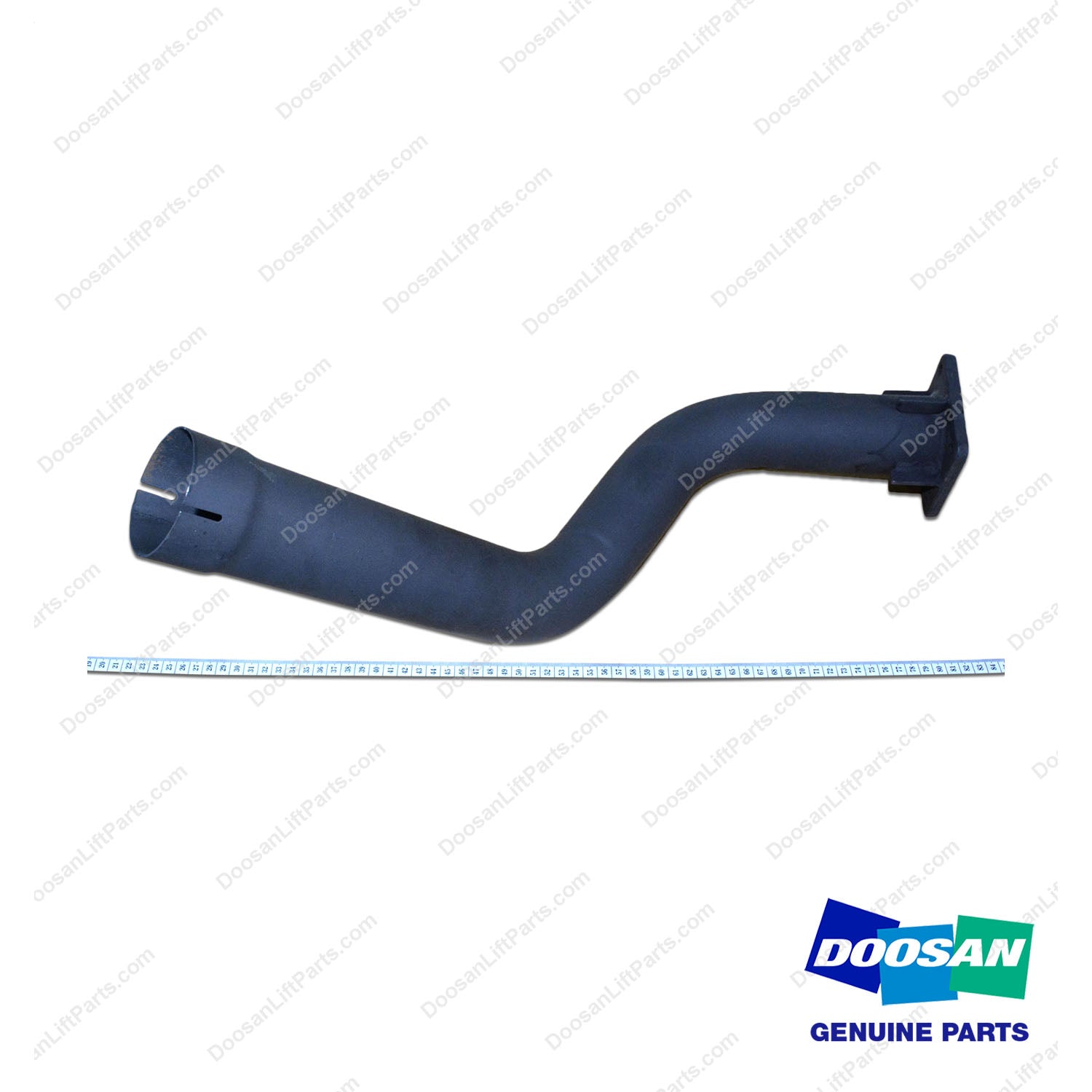 Tube Assy;conn (Exhaust) - Doosan Forklift Part A452797