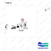 A453471 Gear Box Housing Gp - parts diagram, item 10 shown - genuine Doosan / Bobcat forklift part