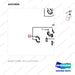 A453606 BLOCK;CYLINDER - parts diagram, item 21 shown - genuine Doosan / Bobcat forklift part