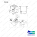 A454026 CONTROL GROUP,ELECTRONIC;T4,55KW - full parts diagram, item 38 marked - genuine Doosan / Bobcat forklift part