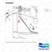 A456243 LINE GROUP,ATTACHMENT;SEC 4WAY - parts diagram, item 2 shown - genuine Doosan / Bobcat forklift part