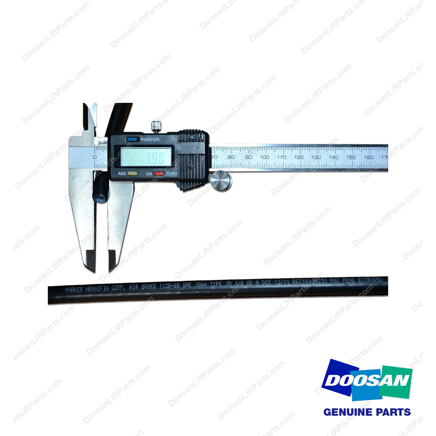Hose Sold in CM - Doosan Forklift Part A461677