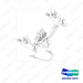 A462033 Lines Gp-Mast Operating-Shoe Type Brake - full parts diagram - genuine Doosan / Bobcat forklift part