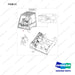 A462132 Operator Gp - STD Part 1 of 2 - full parts diagram, item 21 marked - genuine Doosan / Bobcat forklift part