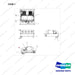 A462326 Evaporator Ass'y - full parts diagram, item 7 marked - genuine Doosan / Bobcat forklift part