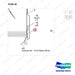 A462411 Cabin Ass'y - parts diagram, item 36 shown - genuine Doosan / Bobcat forklift part