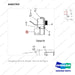 A462763 Changeover AR.-To UL DS Type - parts diagram, item 5 shown - genuine Doosan / Bobcat forklift part
