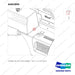 A462895 STROBE GP ON CTWT;AMBER - parts diagram, item 4 shown - genuine Doosan / Bobcat forklift part