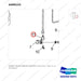 A466152 MOUNT GROUP;GREASE PIPE,MFH 4.0,4.5,5.0 - parts diagram, item 11 shown - genuine Doosan / Bobcat forklift part