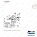 A466339 LINES GP-ATT(4WAY) - parts diagram, item 16 shown - genuine Doosan / Bobcat forklift part