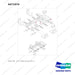 A471074 Stand GP - full parts diagram, item 2 marked - genuine Doosan / Bobcat forklift part