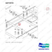 A471074 Stand GP - parts diagram, item 2 shown - genuine Doosan / Bobcat forklift part
