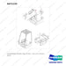 A471133 CHANGEOVER AR;BAT, ROLL IN OUT - full parts diagram, item 12 marked - genuine Doosan / Bobcat forklift part