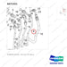 A471321 STEERING GROUP - parts diagram, item 6 shown - genuine Doosan / Bobcat forklift part