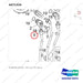 A471324 STEERING GROUP - parts diagram, item 9 shown - genuine Doosan / Bobcat forklift part